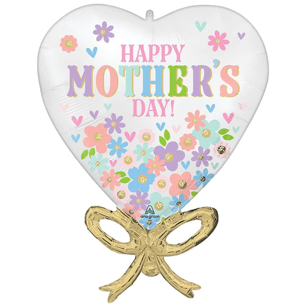 28 inch HAPPY MOTHER'S DAY DAISY CHAIN BOW