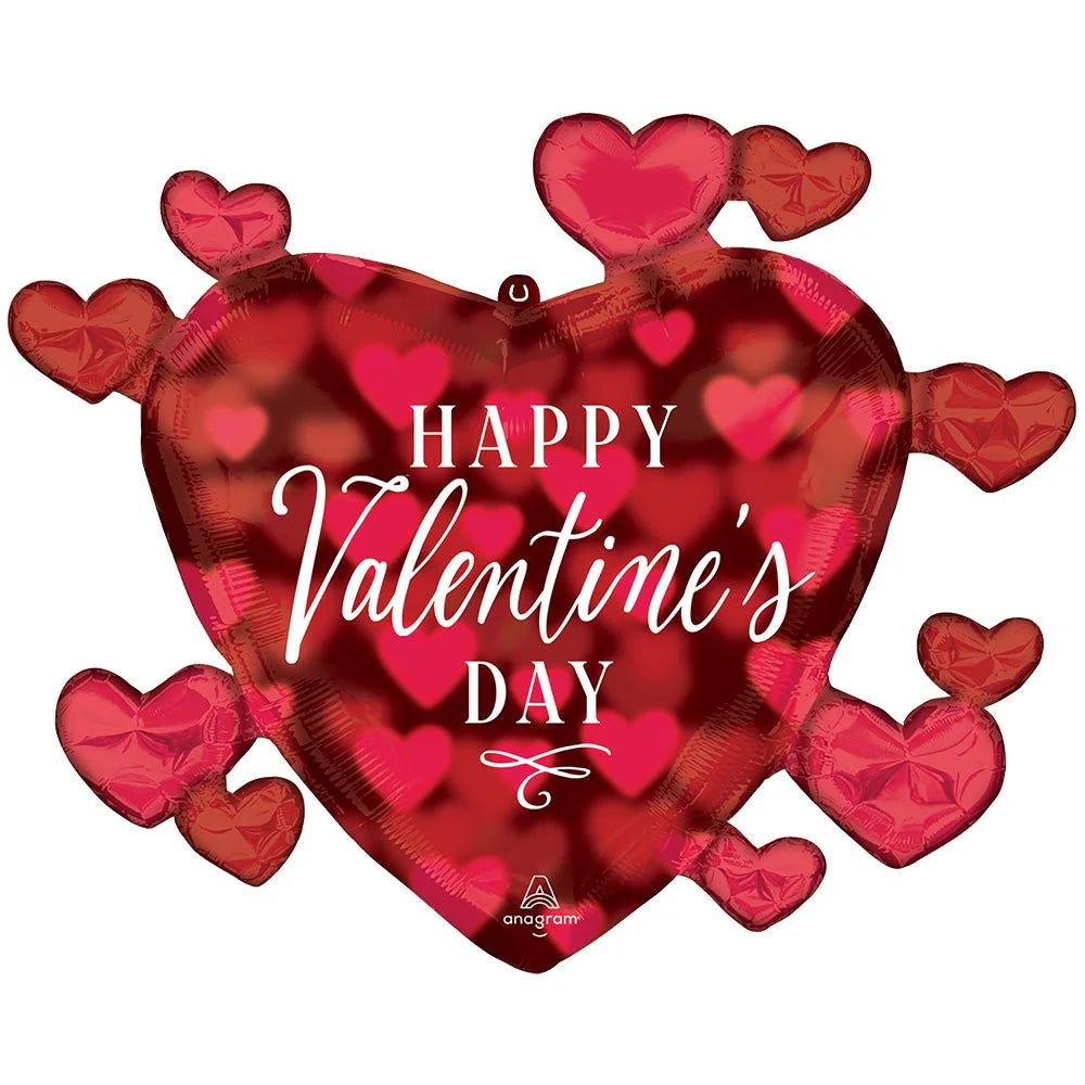 29 inch HAPPY VALENTINE'S DAY ROMANTIC GLOW HEART