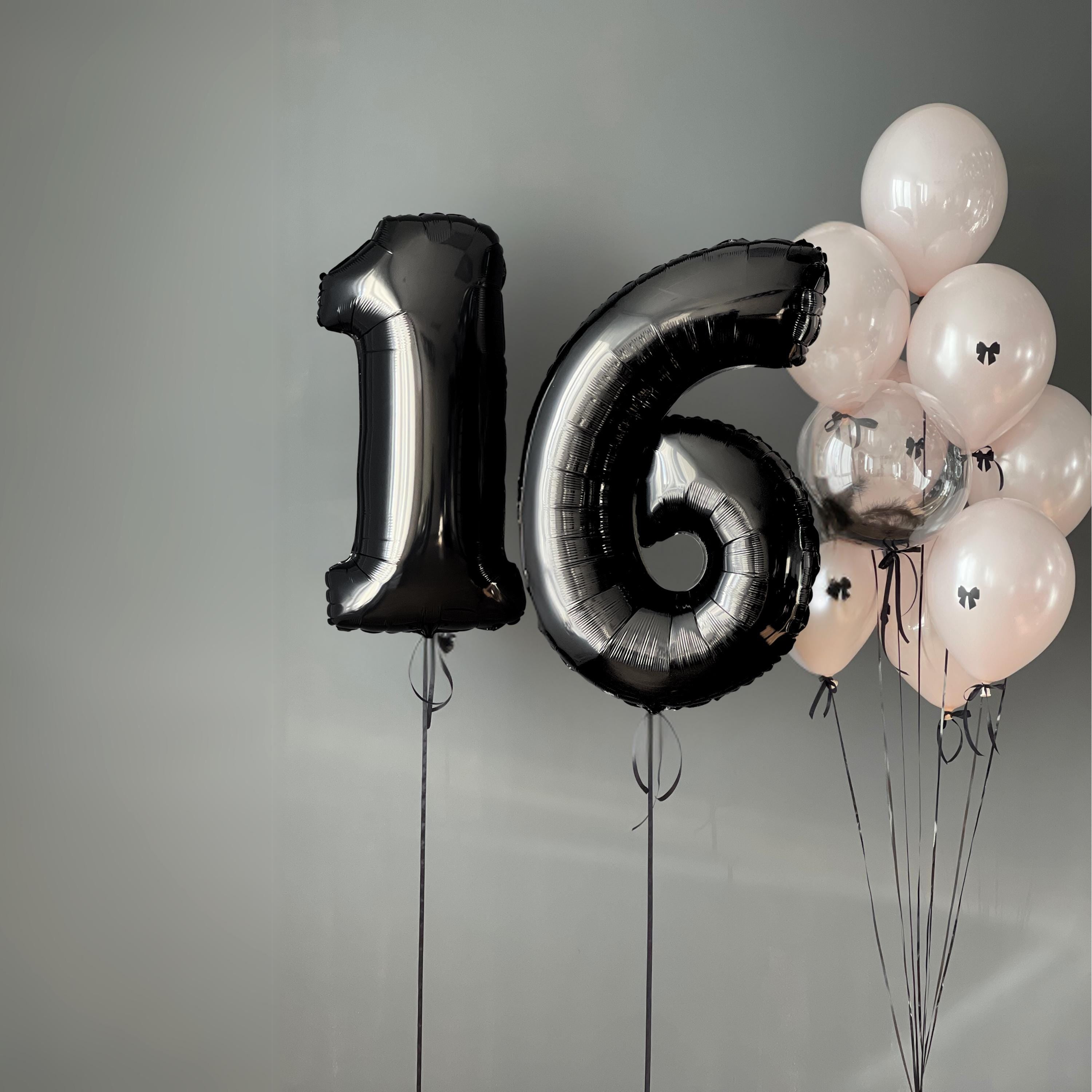 Coquette Bow Balloon Bouquet: Birthday Party Decor