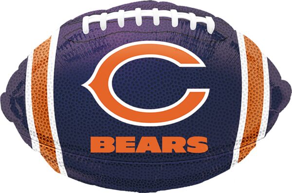 Chicago Bears NFL Foil Balloon Bouquet – Football Fan Celebration Decor
