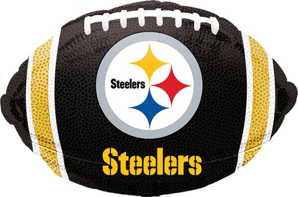 Pittsburgh Steelers NFL Foil Balloon Bouquet – Football Fan Party Decor