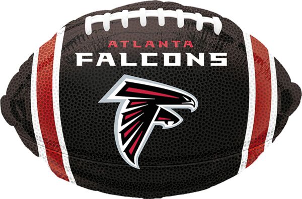 18-Inch Atlanta Falcons NFL Football Foil Balloon – Game Day Party Decoration