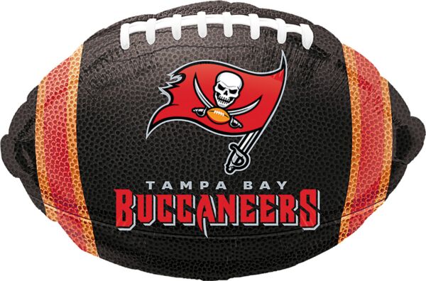 18-Inch Tampa Bay Buccaneers NFL Football Foil Balloon – Game Day Fan Decor