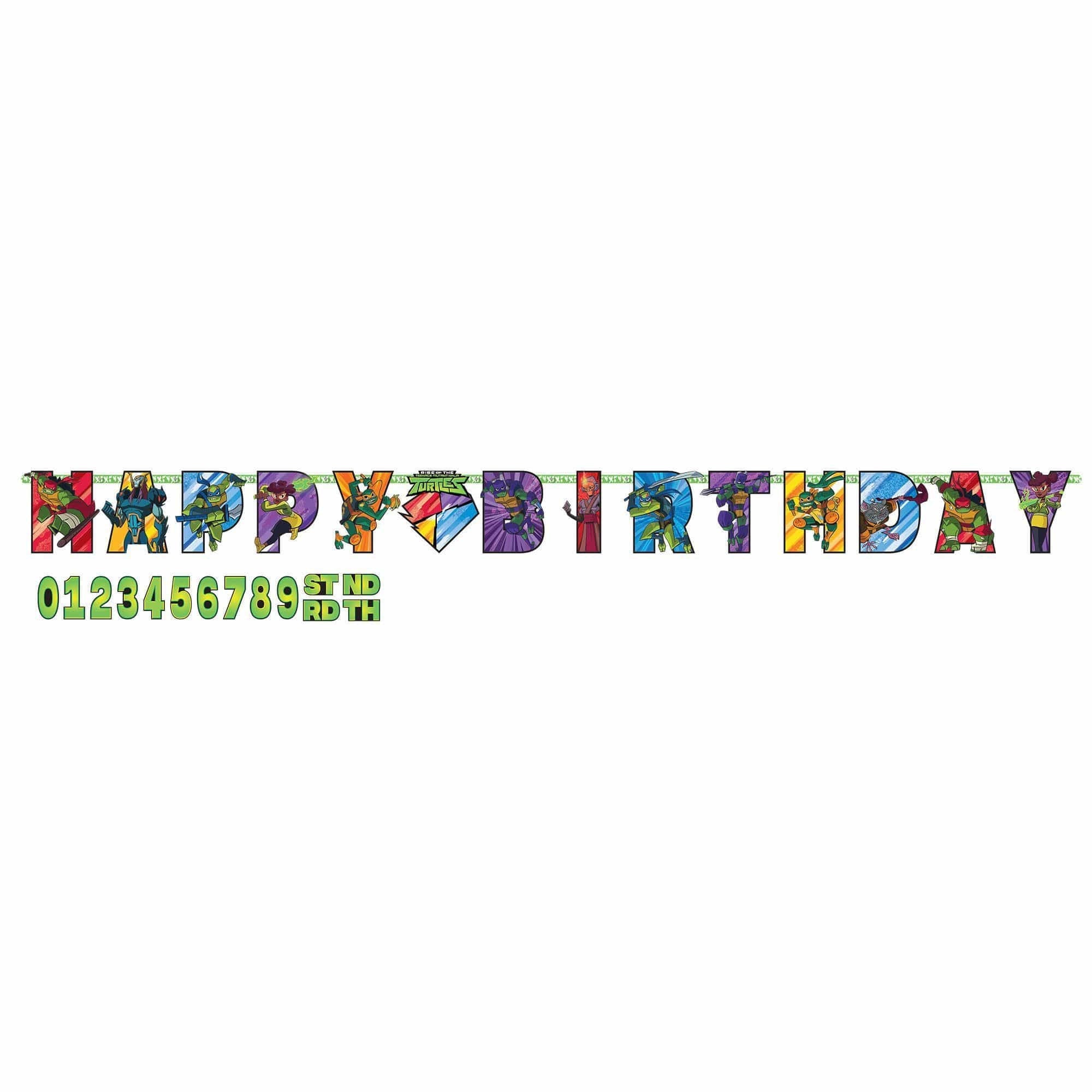 Teenage Mutant Ninja Turtles Birthday Balloons: 5pc TMNT Party Decor