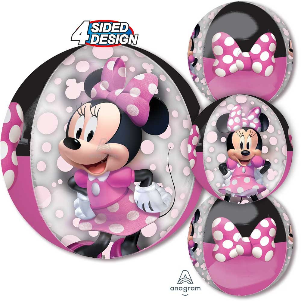 Minnie Mouse Balloon Bouquet: Licensed Anagram Party Decorations