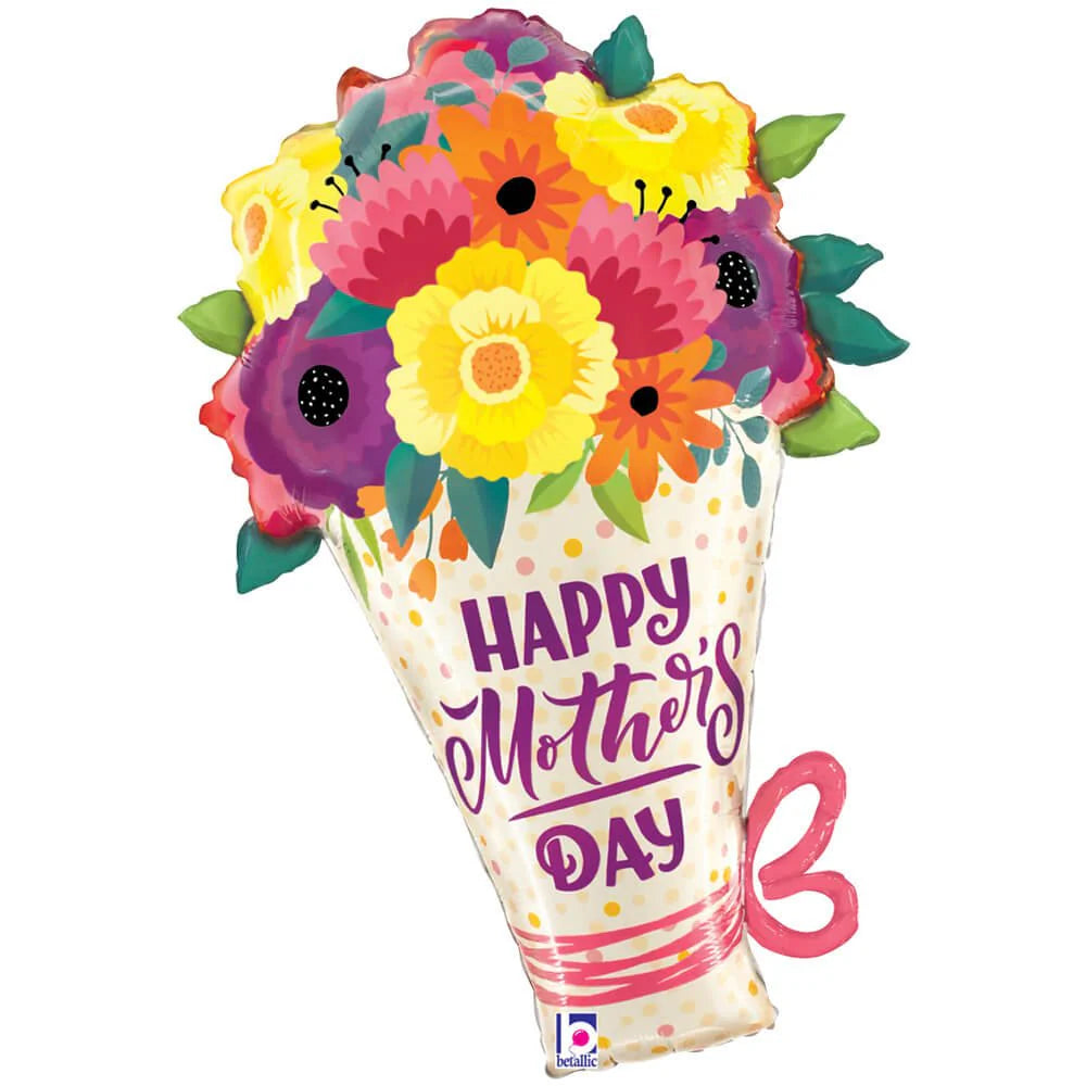 30 inch SATIN MOTHER'S DAY FLOWER BOUQUET