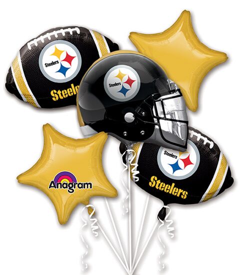 18-Inch Pittsburgh Steelers NFL Football Foil Balloon – Game Day Fan Decor
