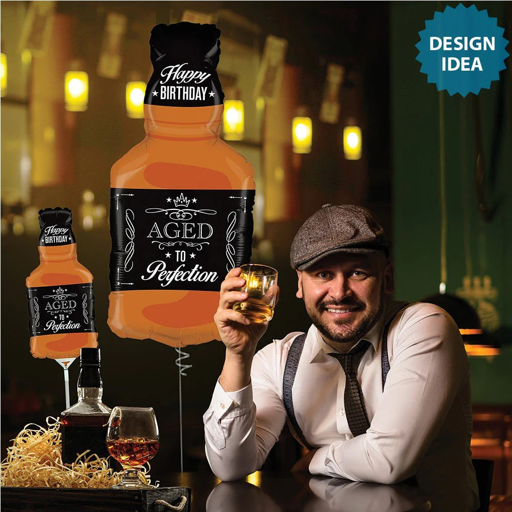 AGED TO PERFECTION WHISKEY - 34 inch