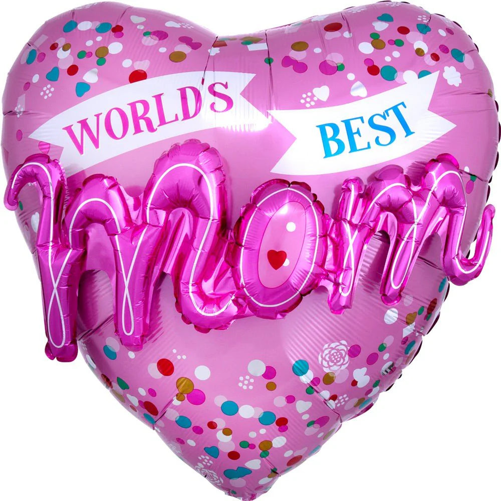 36 inch WORLD'S BEST M-O-M! - 3D Shape