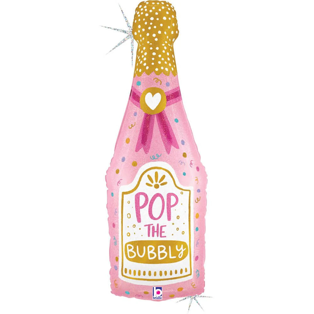 37 inch POP THE BUBBLY CHAMPAGNE BOTTLE