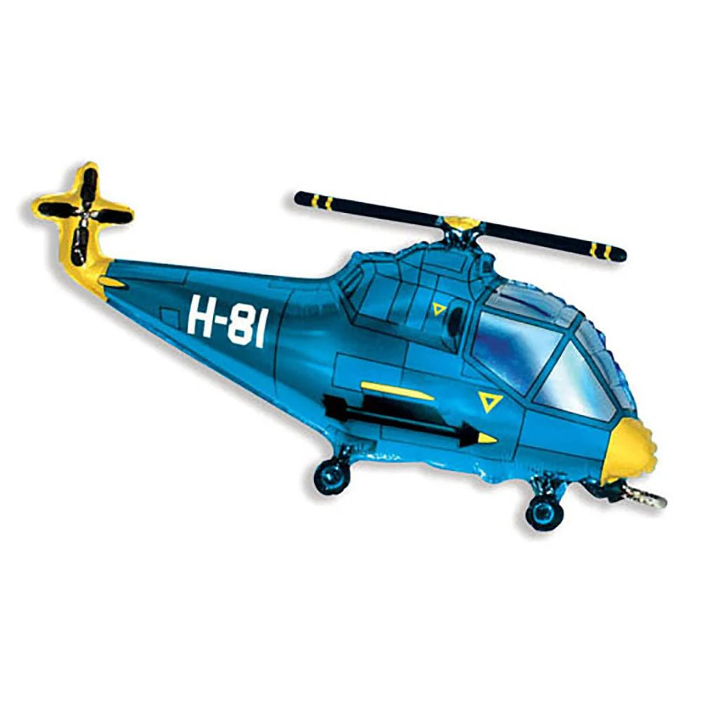 38 inch HELICOPTER - BLUE