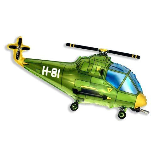 38 inch HELICOPTER - GREEN