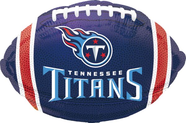 18-Inch Tennessee Titans NFL Football Foil Balloon – Football Fan Celebration Decor