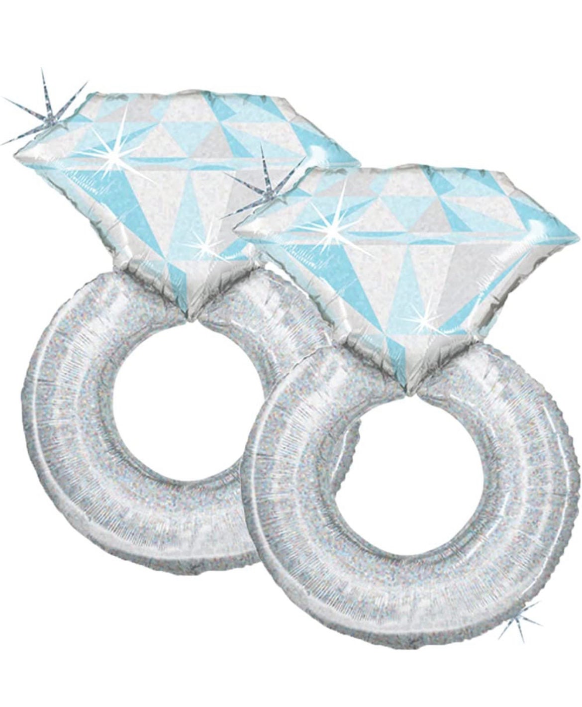 Diamond Ring Foil Balloon: Bachelorette Party Decor