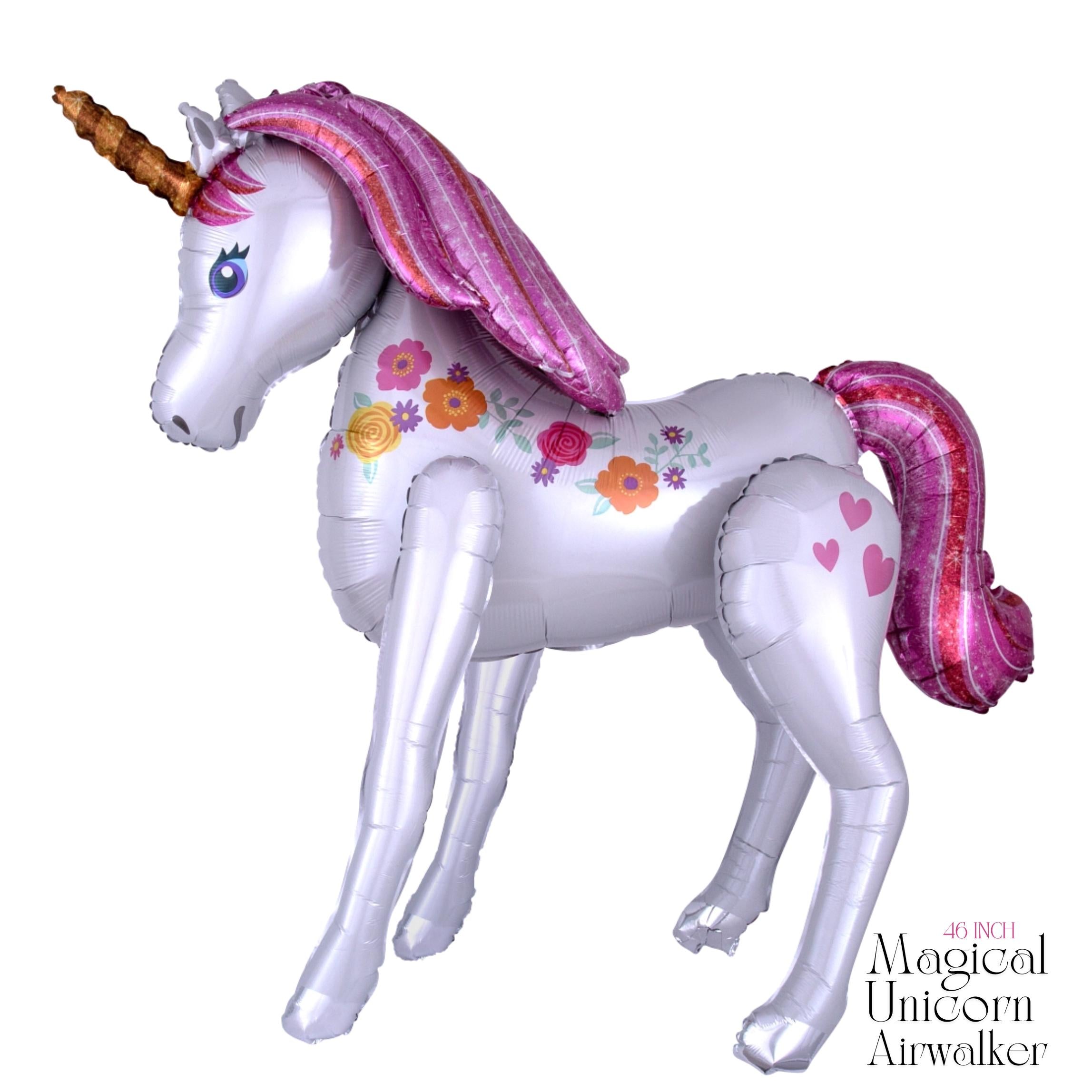 Rainbow Stacker Balloon: Unicorn Birthday Party Decorations
