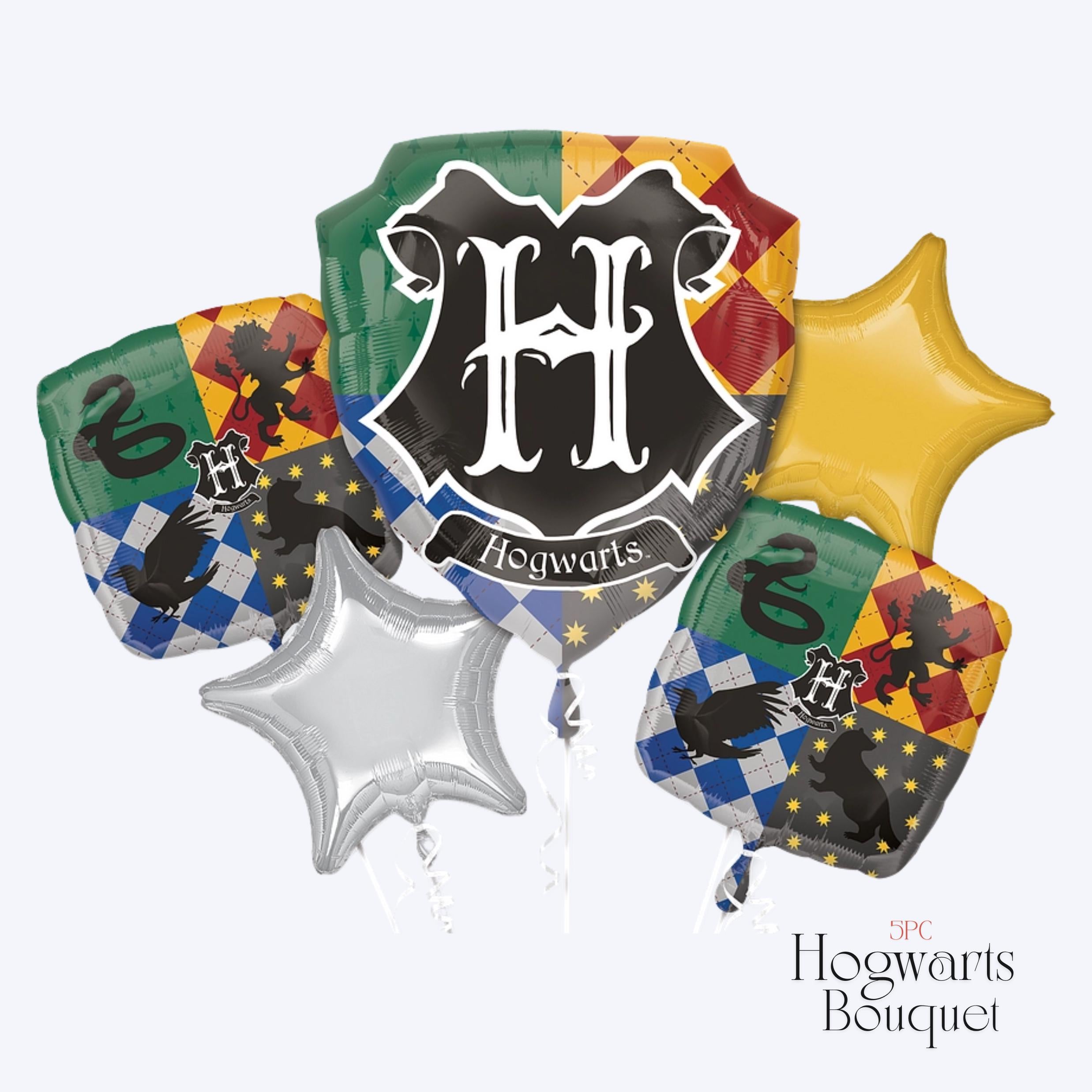 Harry Potter Hogwarts Balloons - Anagram Licensed | Harry Potter Decorations | Hogwarts balloons | Harry Potter birthday | Hogwarts | Wizard
