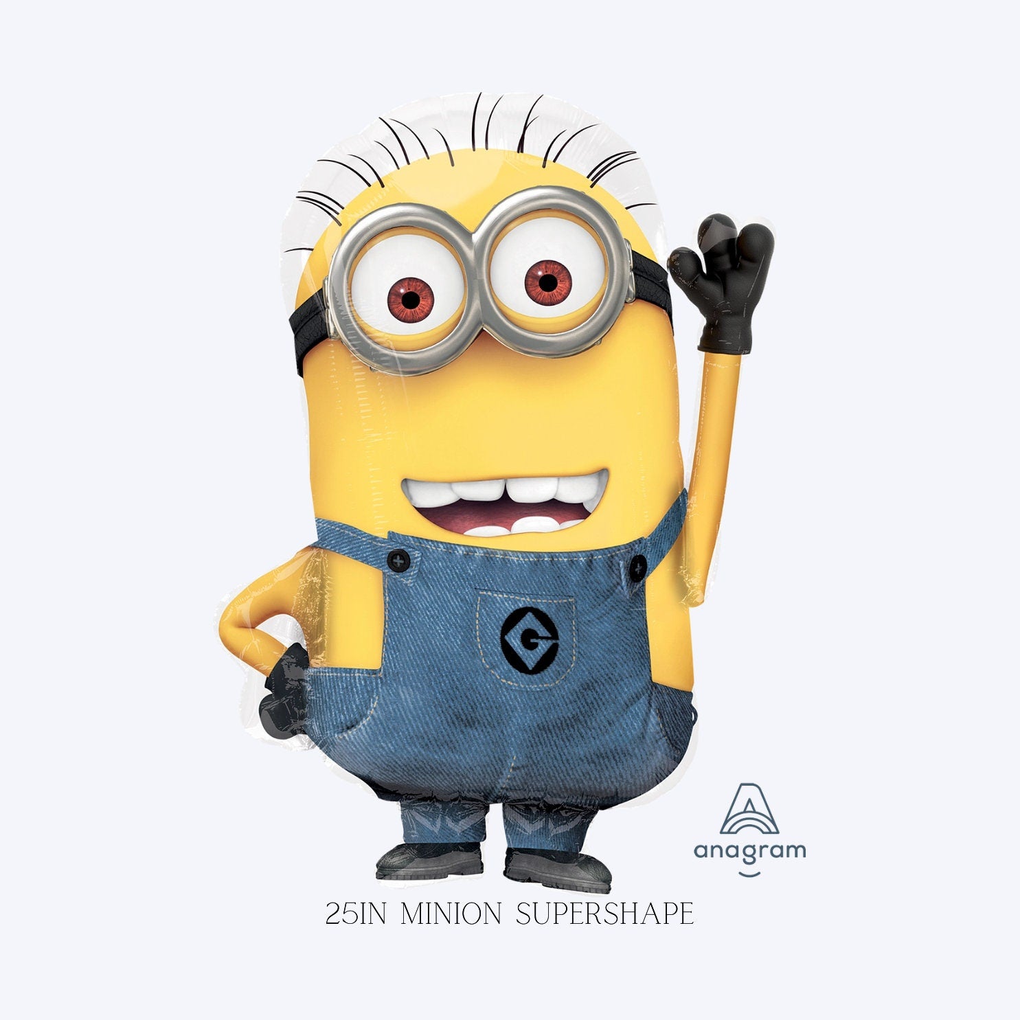 Despicable me Minions Balloon - Anagram Licensed | Minion Balloon Bouquet | Despicable Me Birthday Bouquet | Despicable Me decorations
