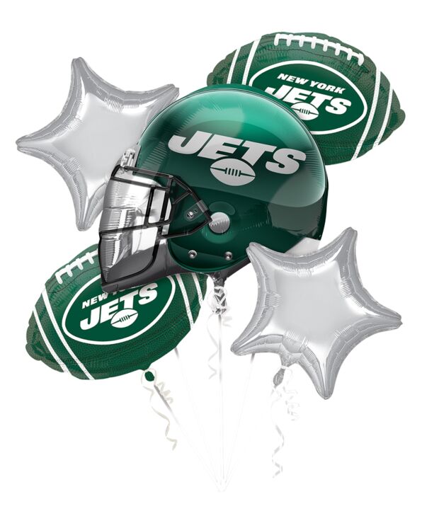 18-Inch New York Jets NFL Football Foil Balloon – Game Day Fan Decor