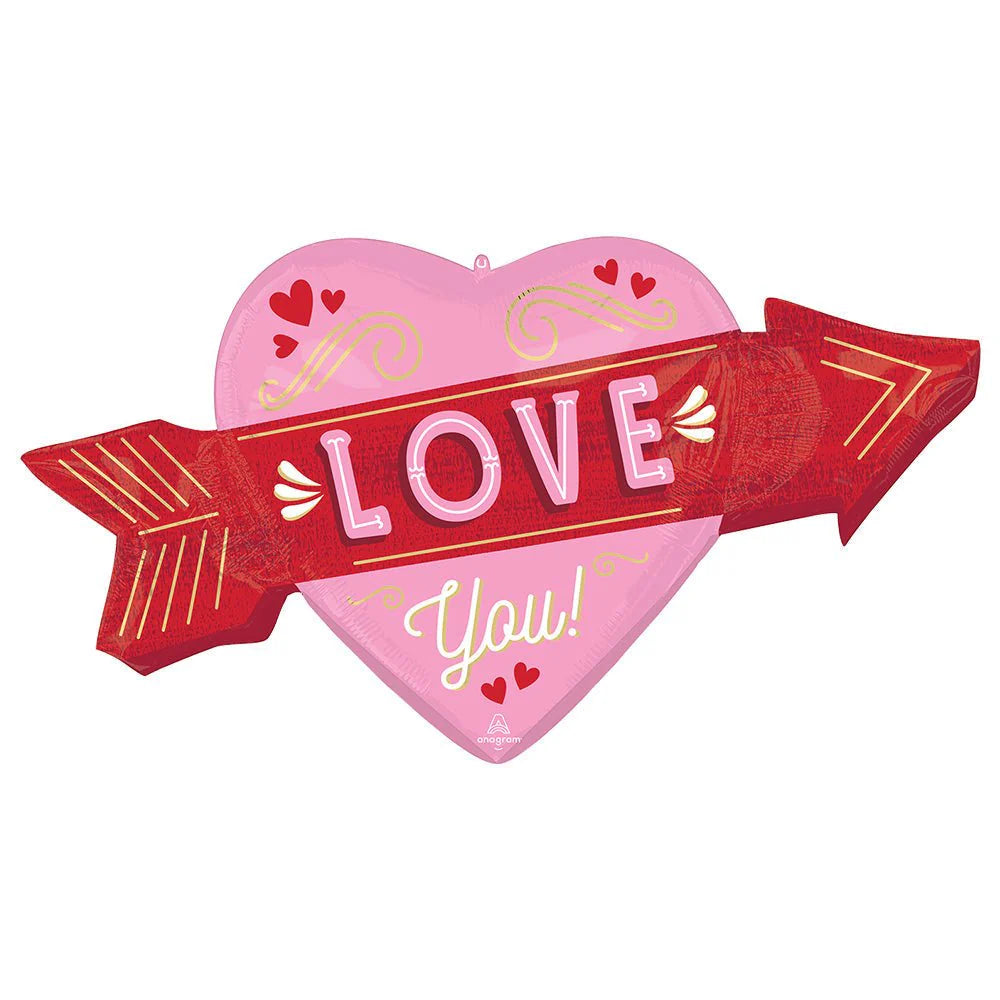 42 inch RETRO LOVE ARROW