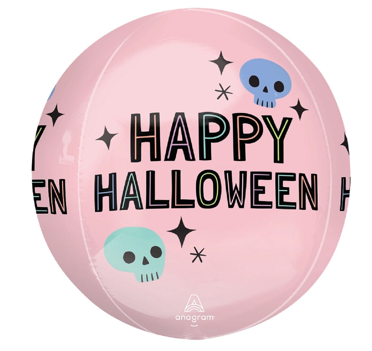 Pastel Halloween Pumpkin Balloons: Spooky Party Decor