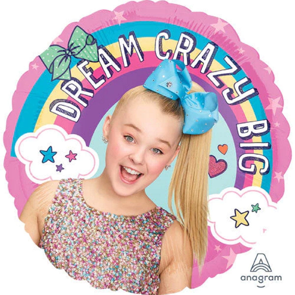 JoJo Siwa Balloon Bouquet: Licensed Birthday Party Decorations