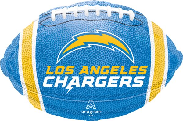 Los Angeles Chargers NFL Balloon Bouquet – Football Party Centerpiece