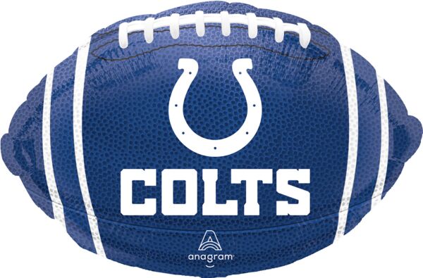 Indianapolis Colts NFL Foil Balloon Bouquet – Football Fan Party Decor