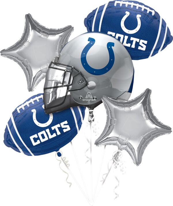 21-Inch Indianapolis Colts NFL Helmet Foil Balloon – Team Spirit Party Accent