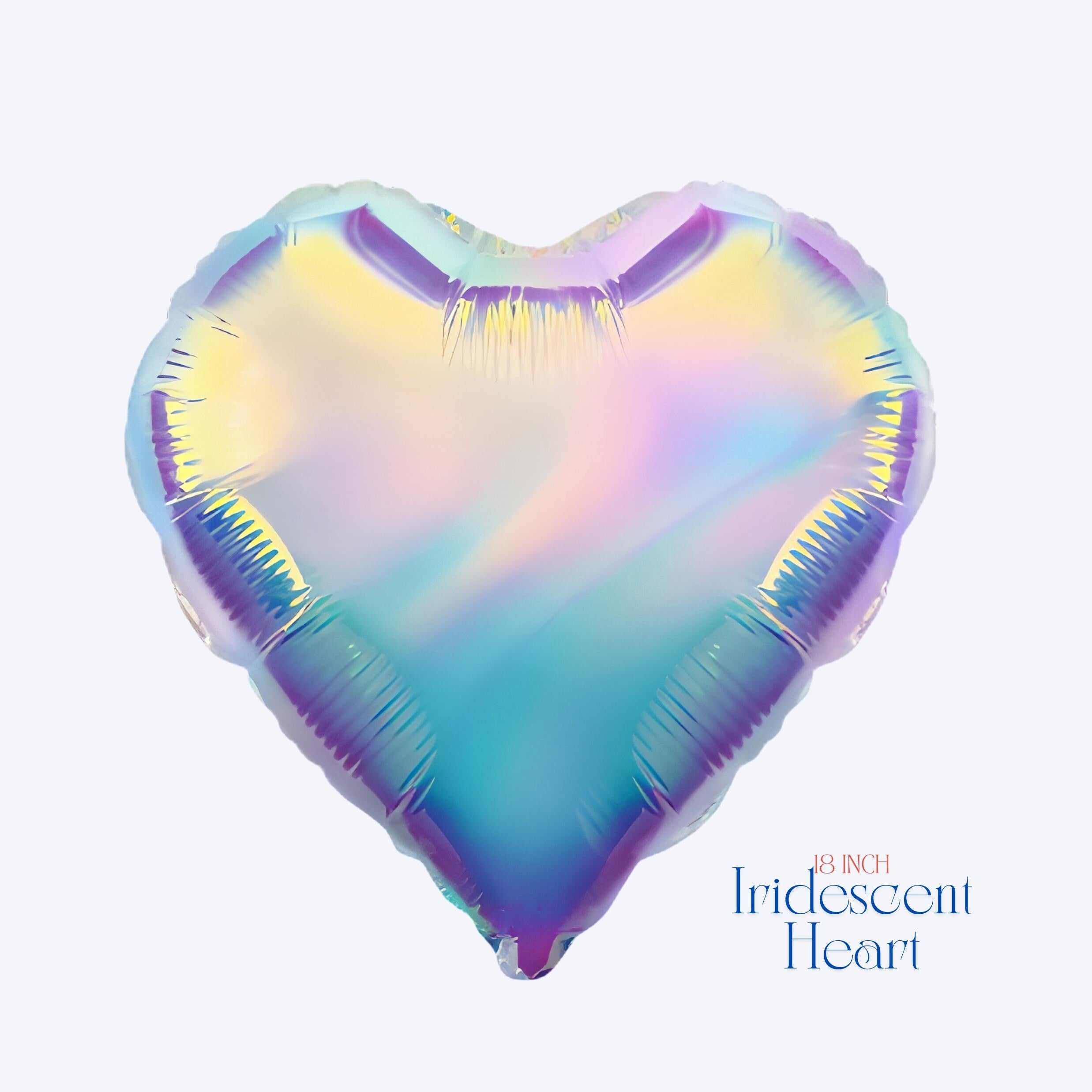 Iridescent Bow Balloon: 24" Jumbo Holographic Party Decor