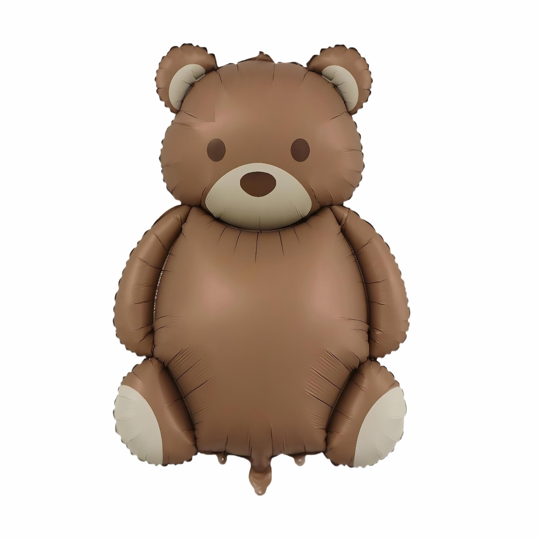 Teddy Bear Balloon Bouquet: Neutral Baby Shower Decor