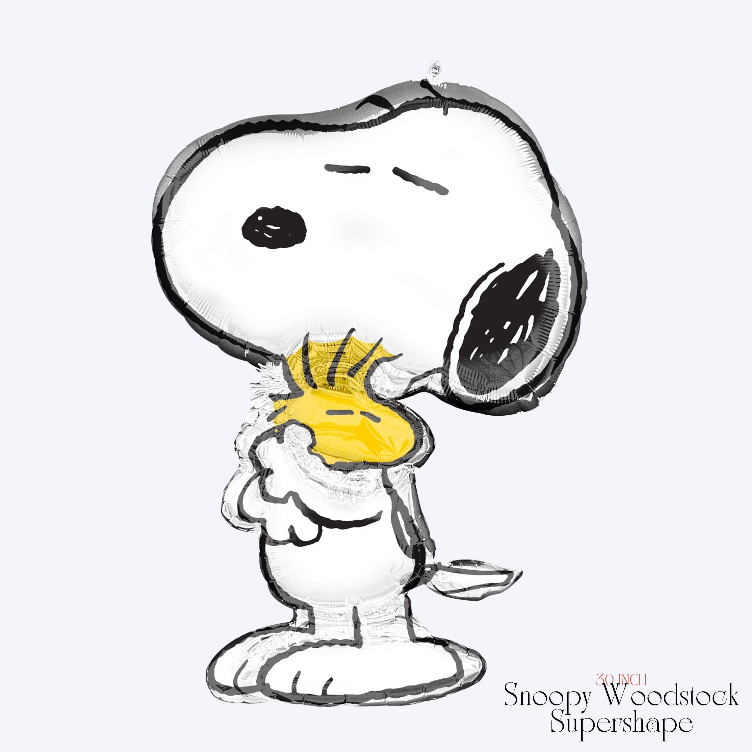 Peanuts Snoopy Balloon Bouquet: Peanuts Birthday Party Decor | Peanuts Snoopy Party Balloon Set