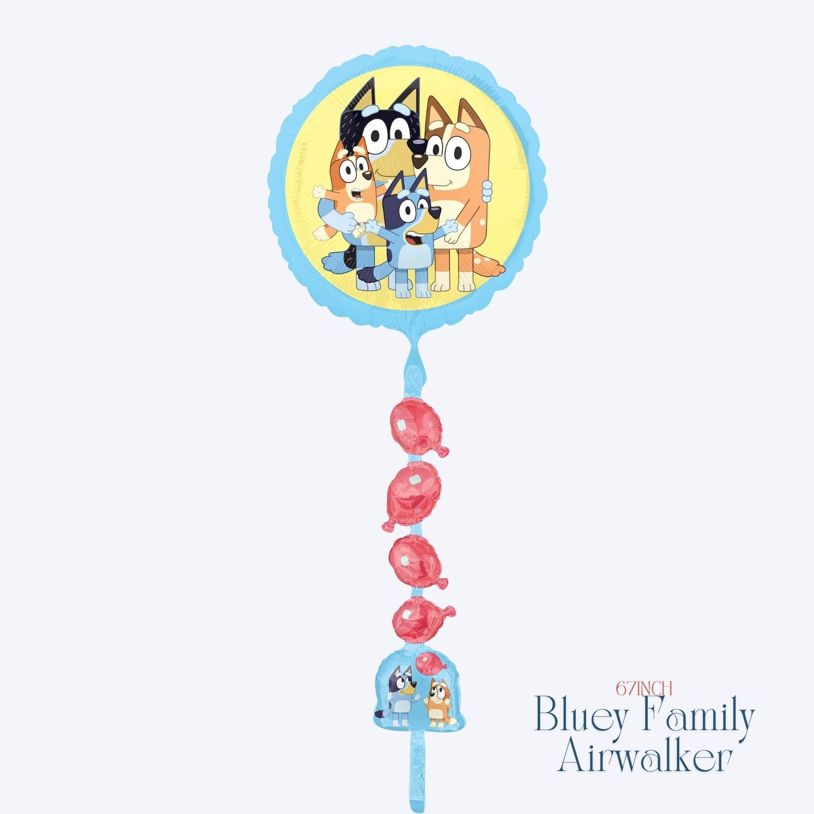 BLUEY FAMILY AIRWALKER - 67 INCH