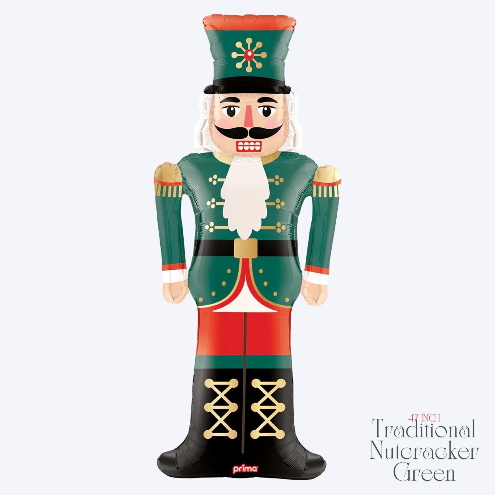 Nutcracker Foil Balloon: Christmas Holiday Party Decoration