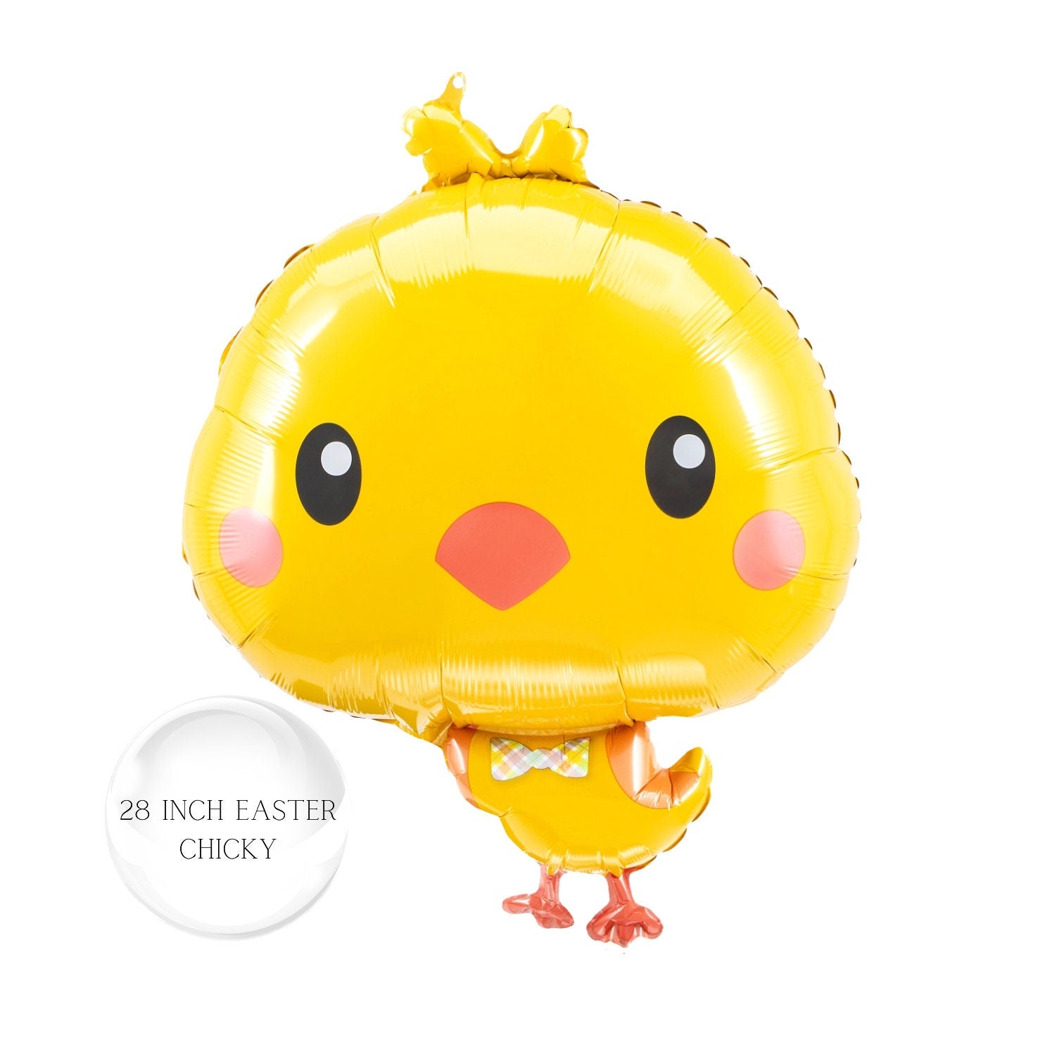 Spotted Easter Bunny Balloon: Spring Party Decor