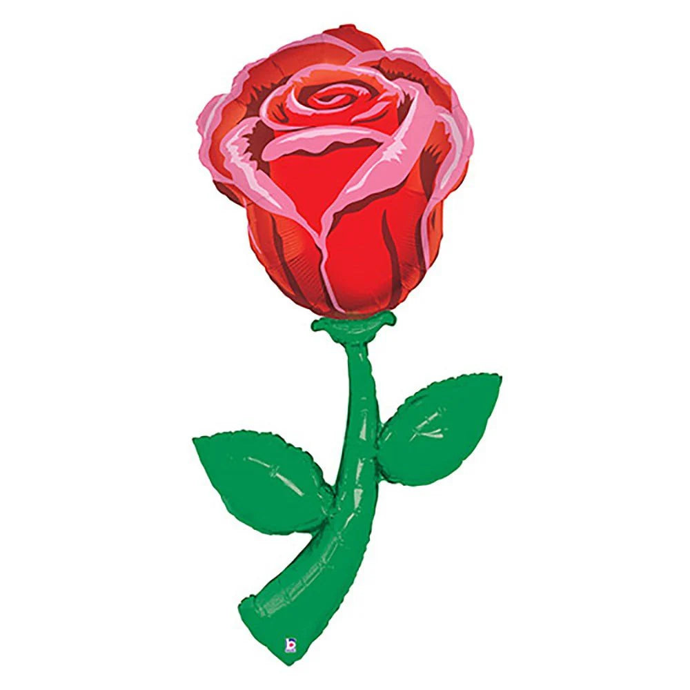 5 foot FRESH PICKS SINGLE RED ROSE