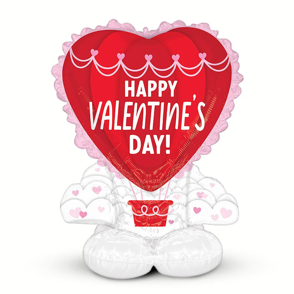 50 inch VALENTINE HOT AIR BALLOON AIRLOONZ