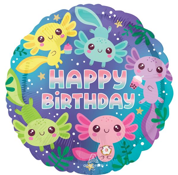 17" Axolotl Birthday