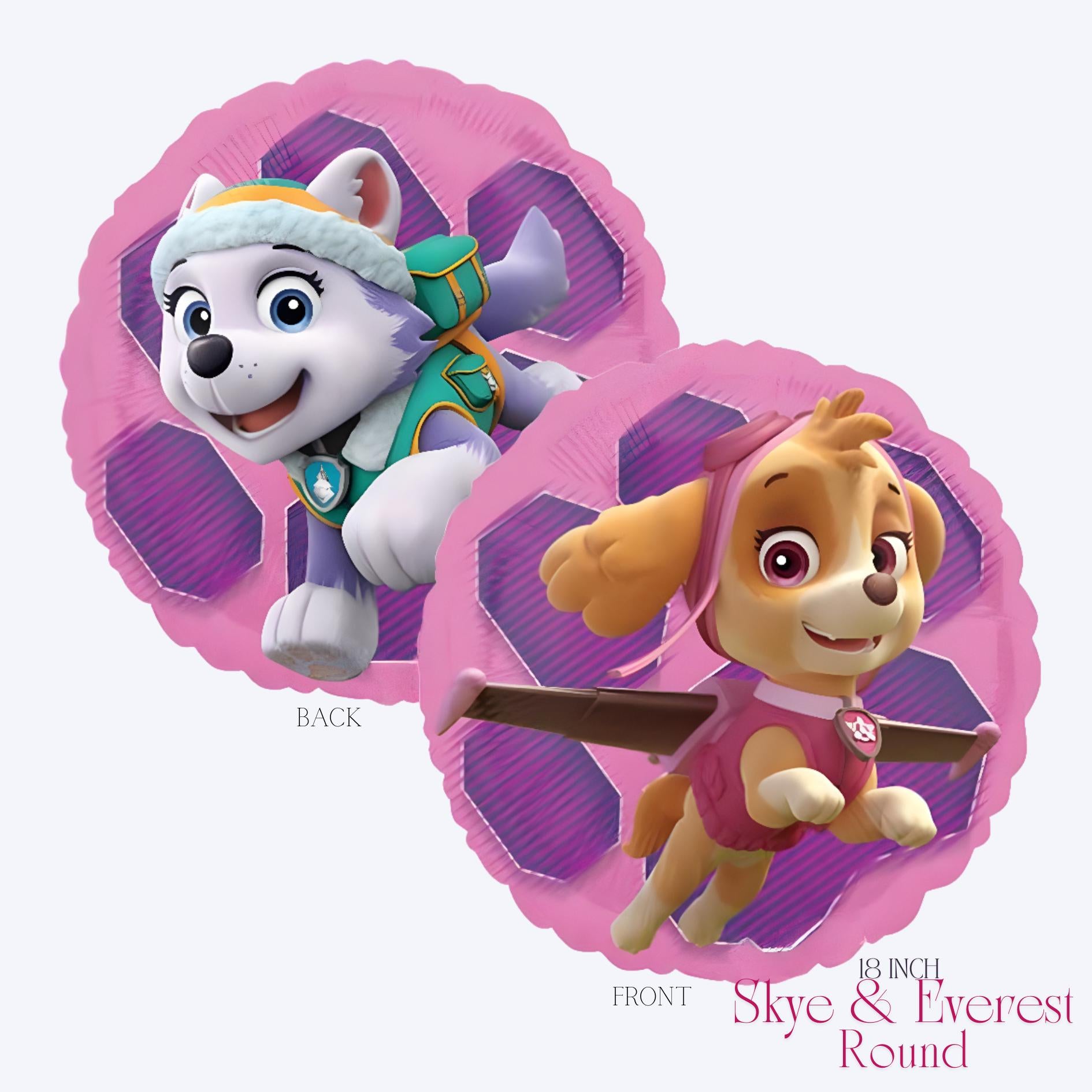 Paw Patrol Skye Balloon Bouquet - Anagram Licensed | Paw Patrol Girl Birthday decorations | Paw Patrol Girl party, Toddler birthday balloons