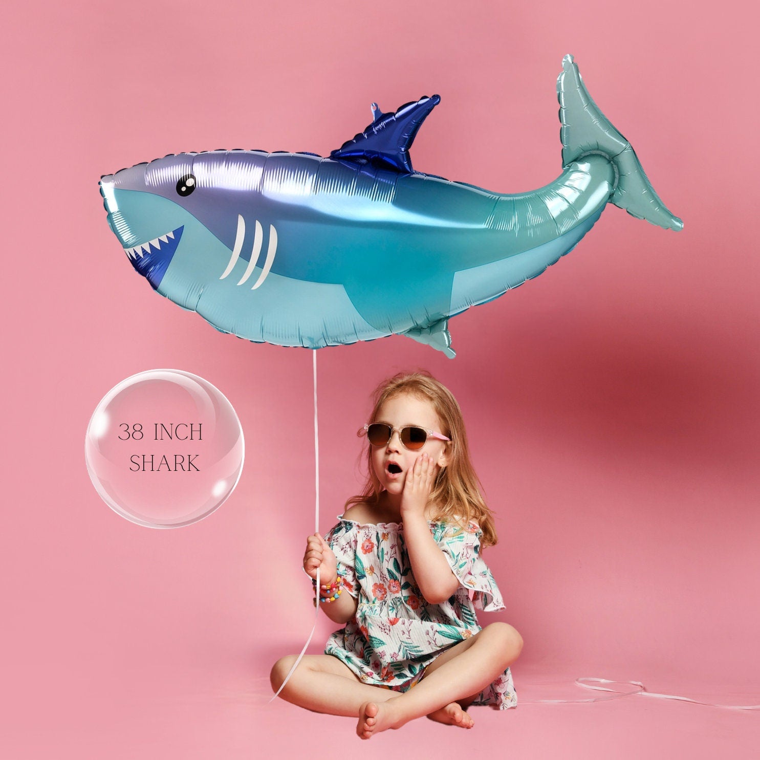 Hammerhead Shark Balloon: Sea Party Decor