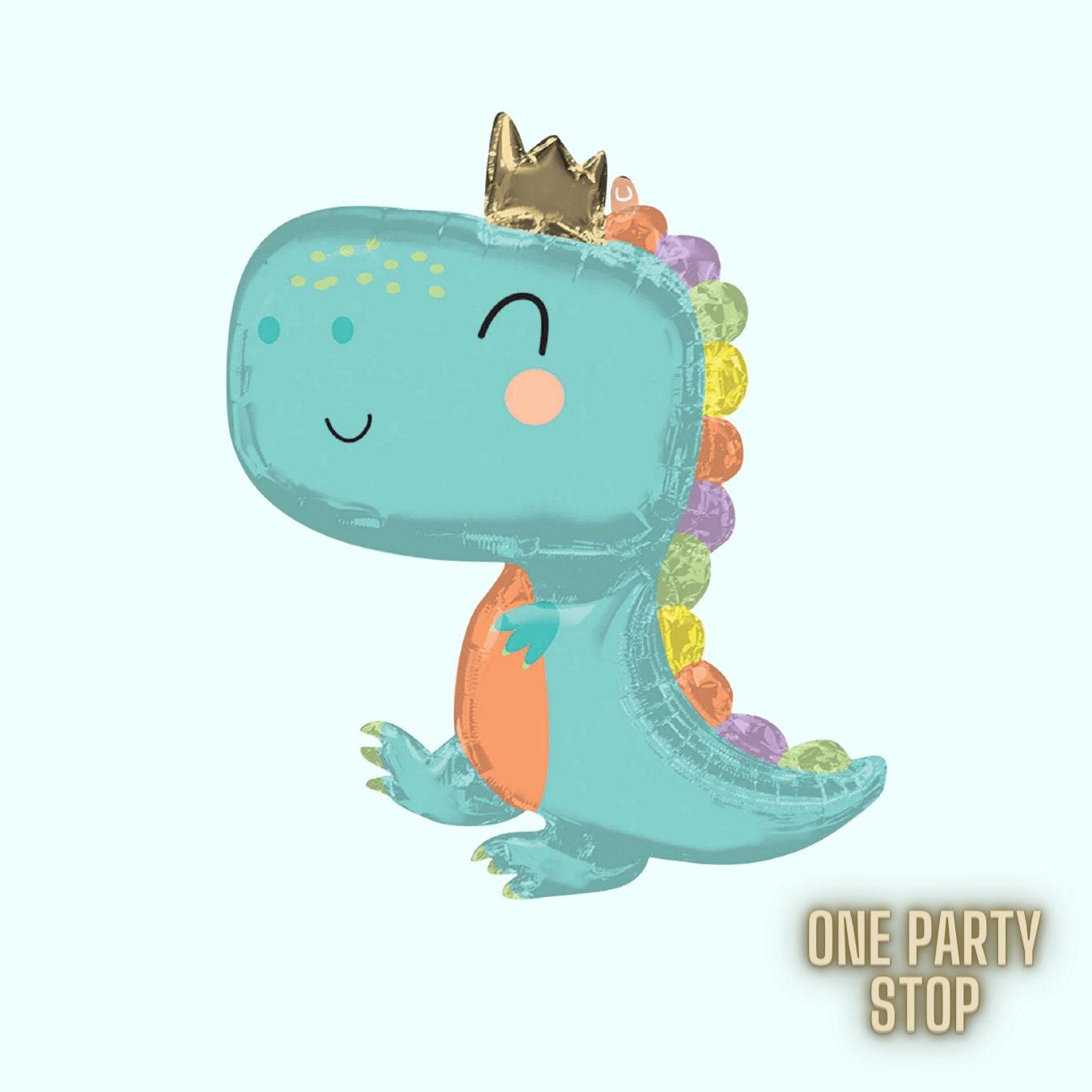 31" Babysaurus Foil Balloon: Dinosaur Party Decor