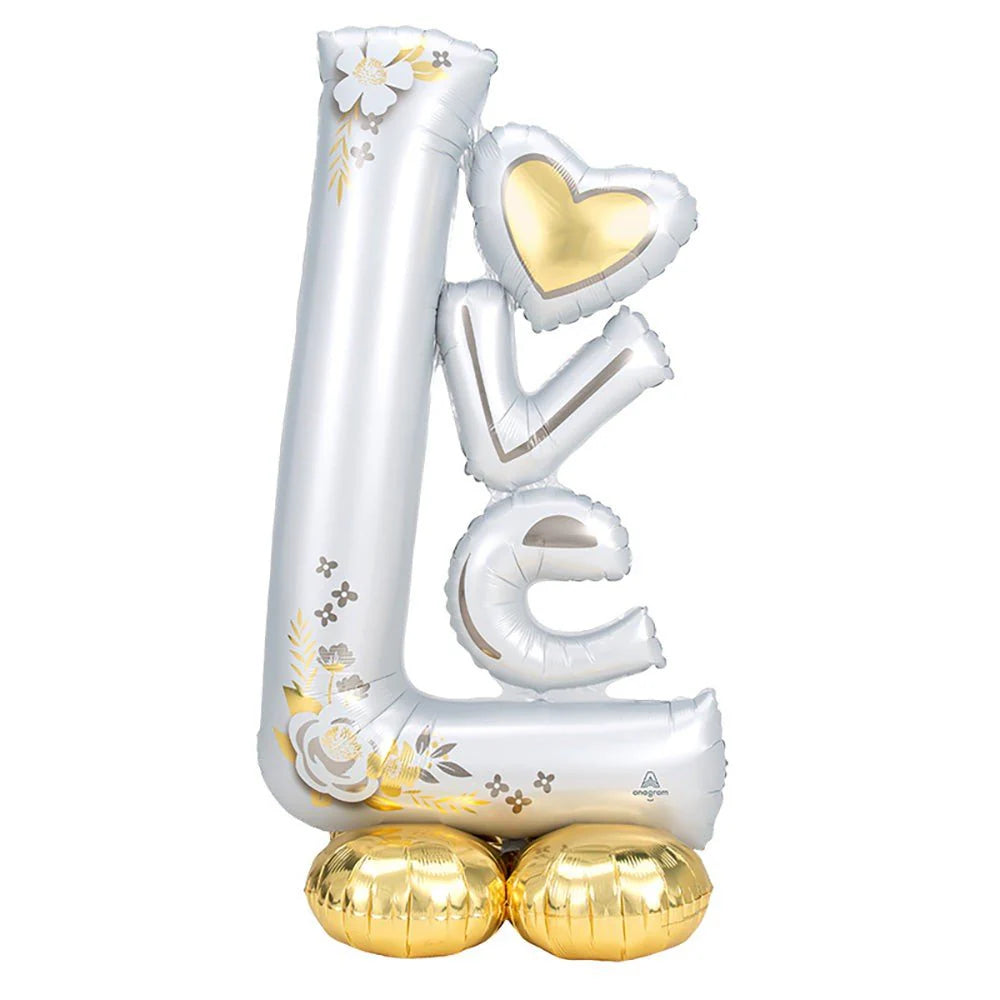 58 inch L-O-V-E WEDDING AIRLOONZ