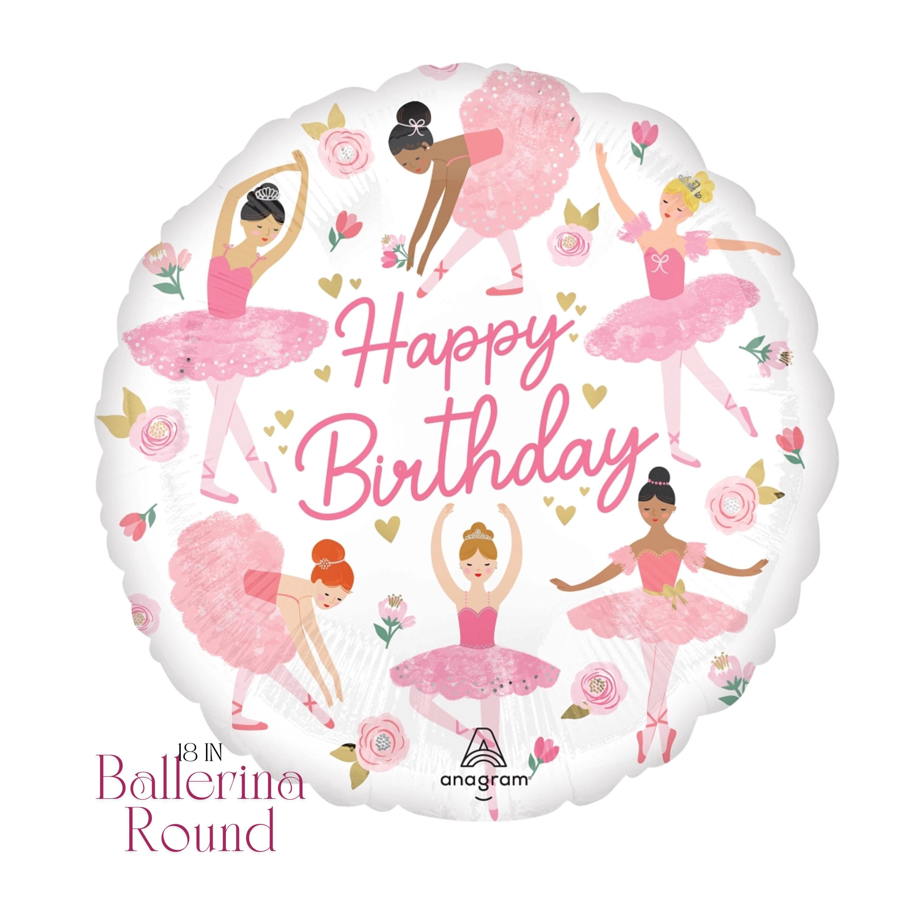 Ballerina Balloon Bouquet: Ballet Birthday Party Decorations