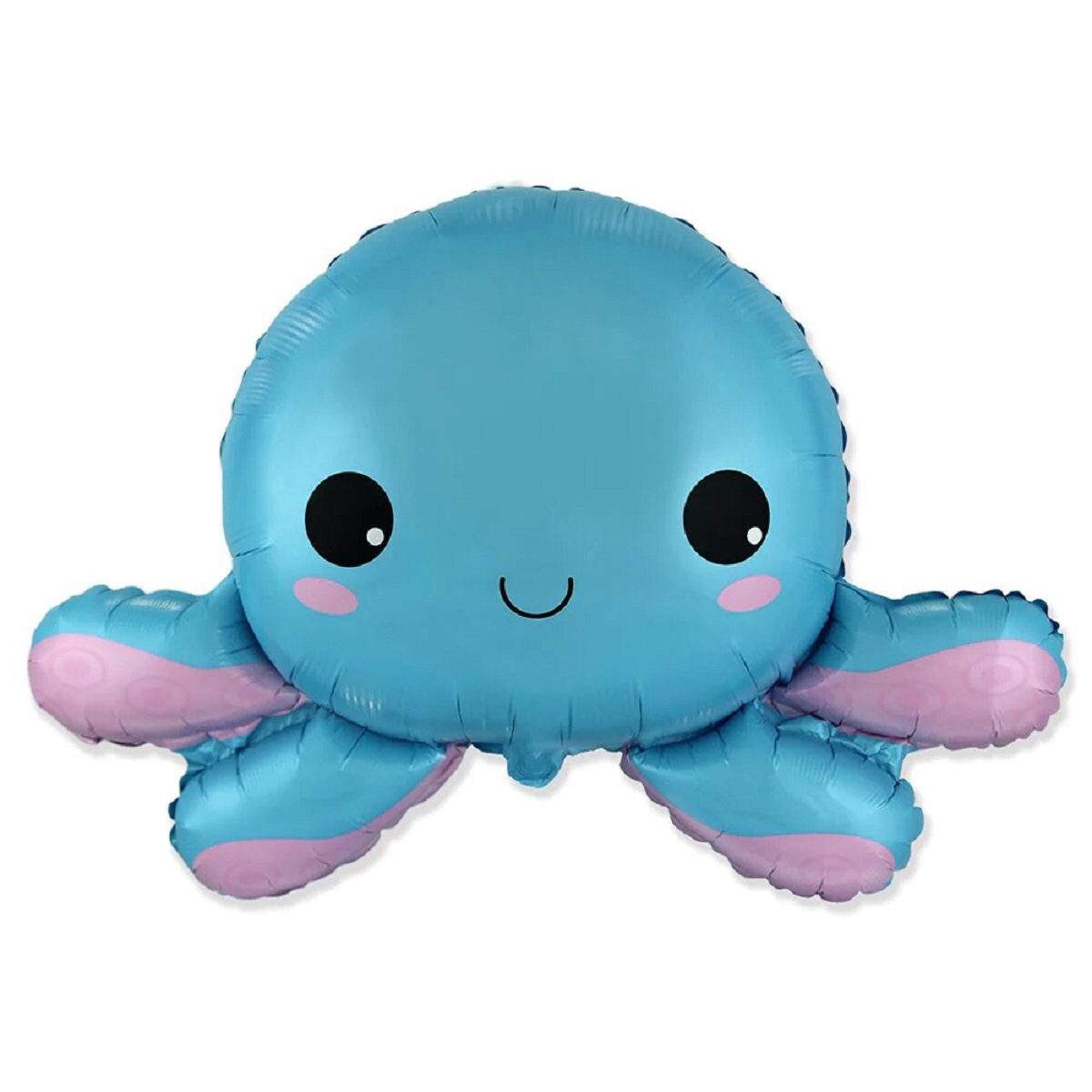 Iridescent Blue Dolphin Balloon: Under the Sea Party Decor (29")
