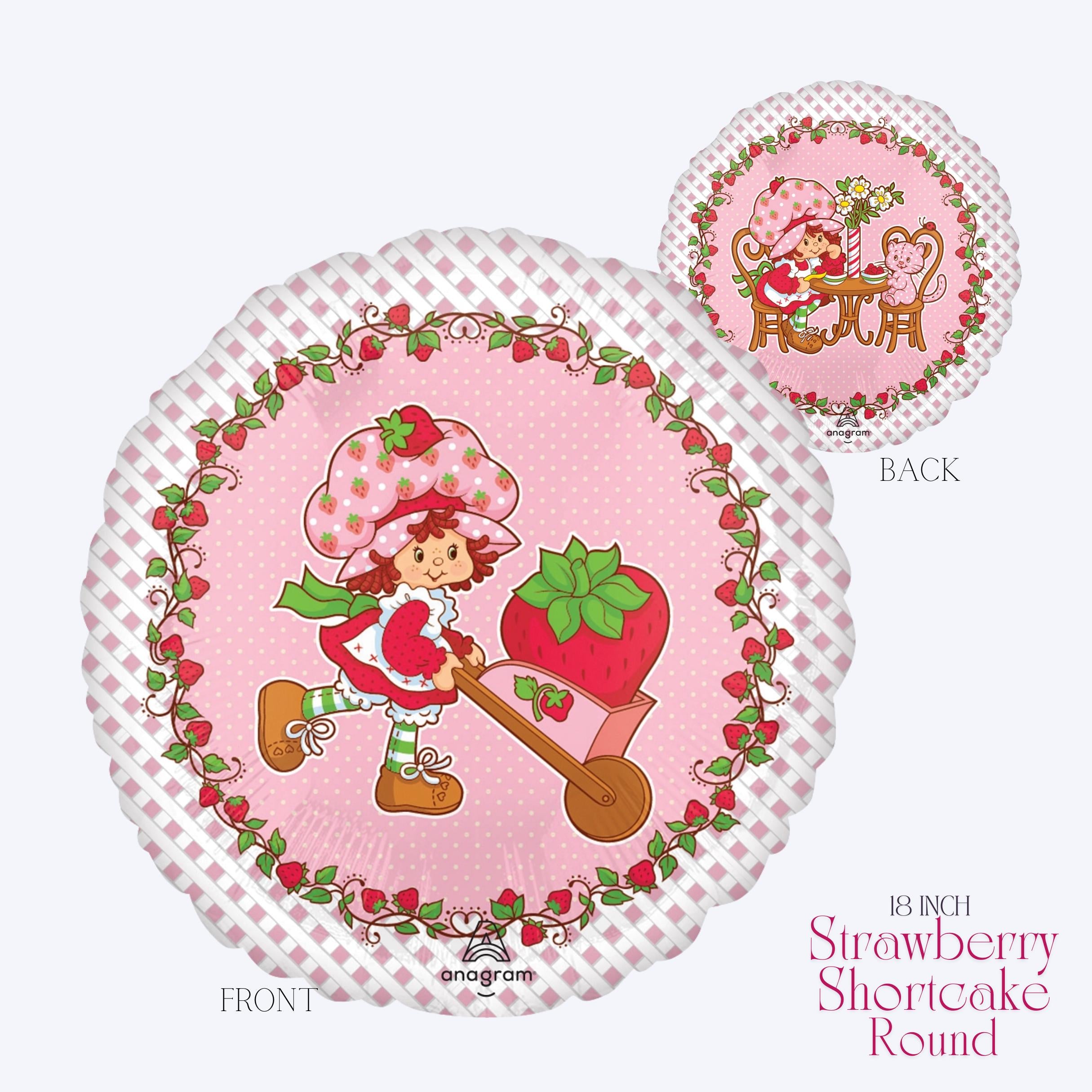 Strawberry Shortcake Balloons