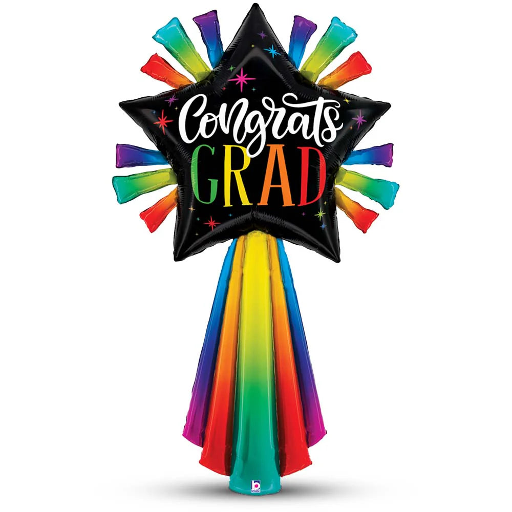 60 inch SPECIAL DELIVERY CONGRATS GRAD SHOOTING STAR