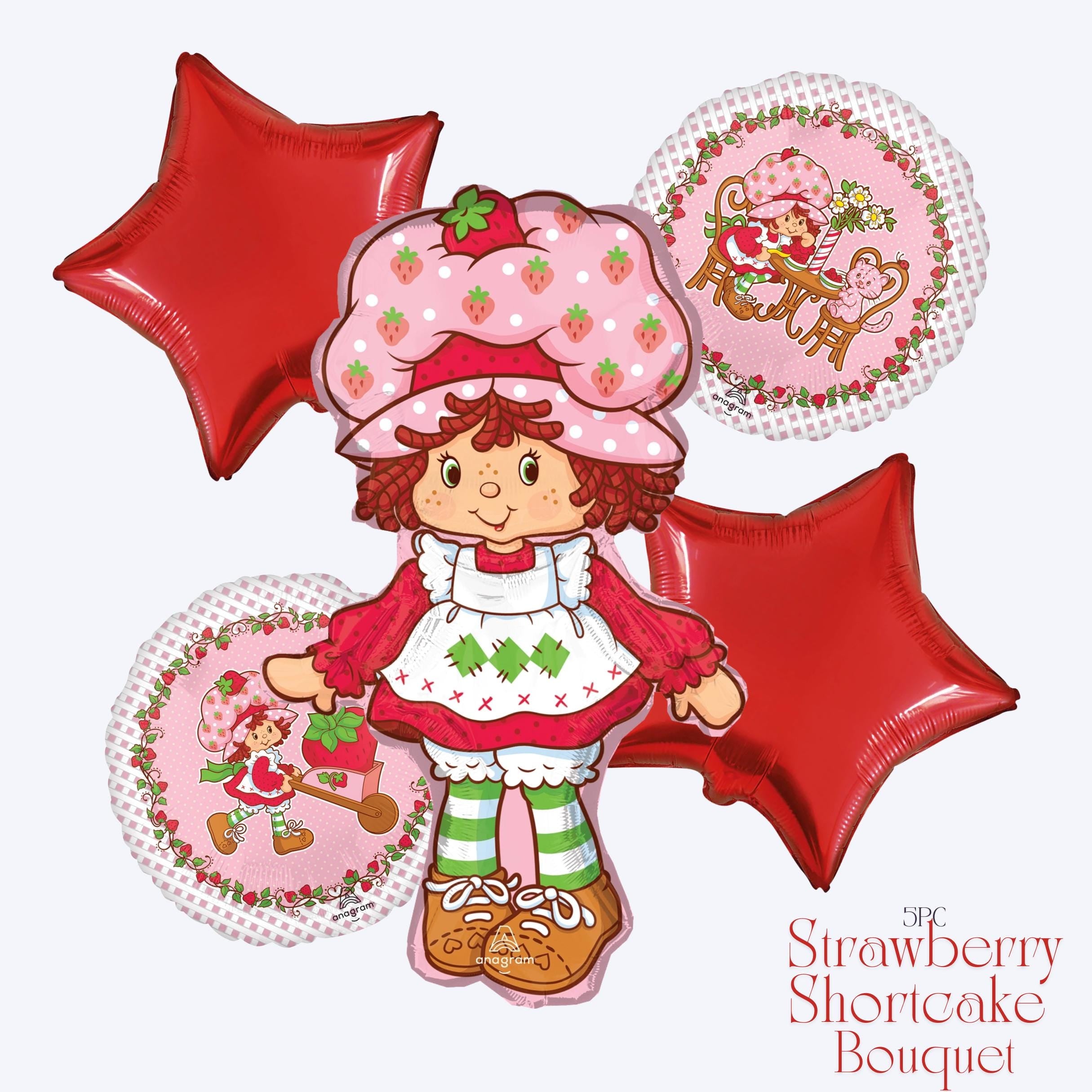 Strawberry Shortcake Balloons