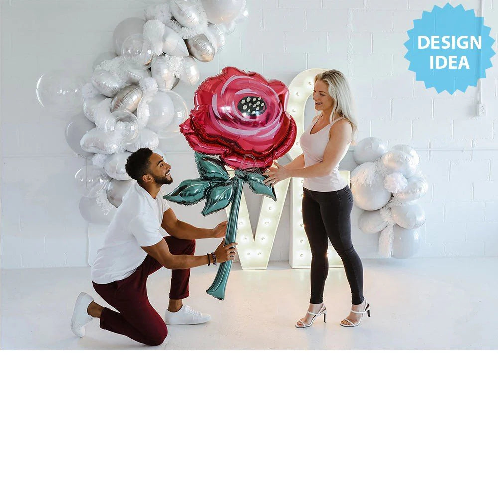 62 inch PAINTED ROSE