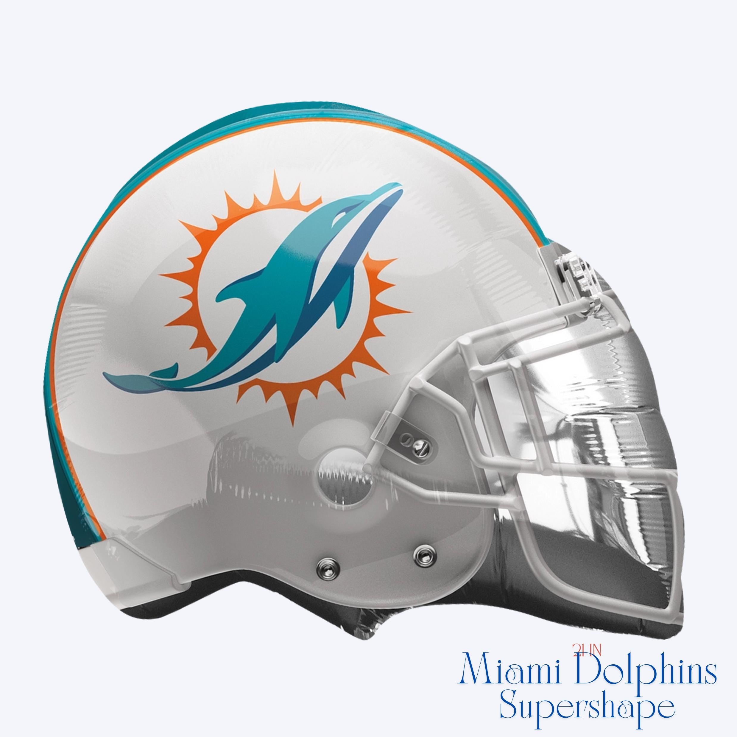 Miami Dolphins Balloon Bouquet: NFL Game Day Party Decor