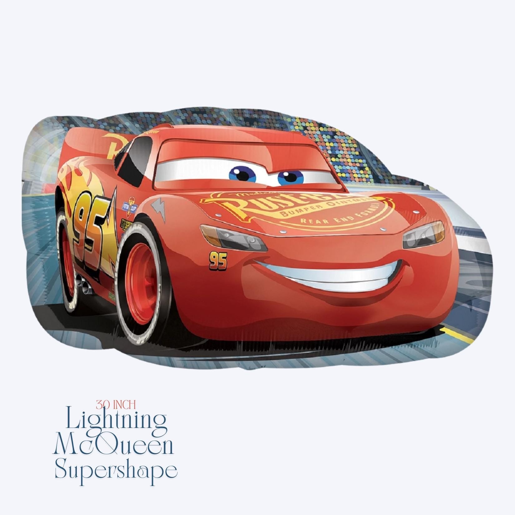 Lightning McQueen, 5pc - Anagram Licensed | Cars kids birthday | Car party decorations | Toddler birthday | Cars | Boy Birthday decorations