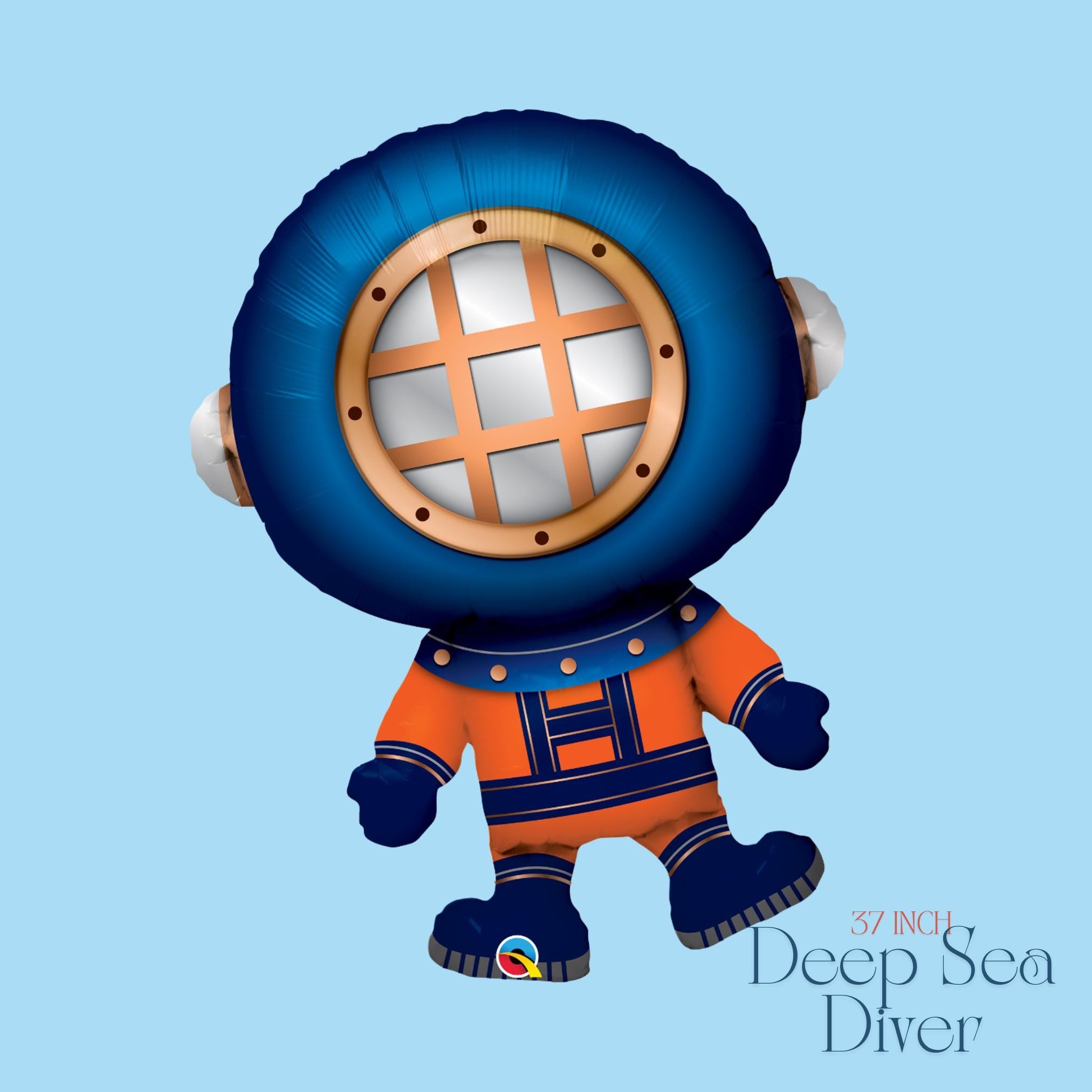 Submarine Balloon: 31" Under The Sea Party Decoration